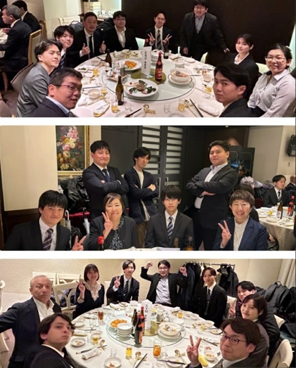 懇親会