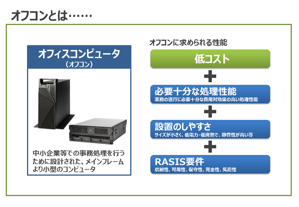 オフコンとは・・・