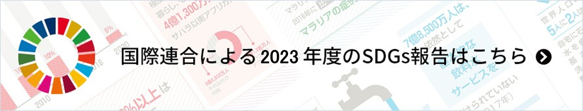 国際連合による2023年度のSDGs報告はこちら