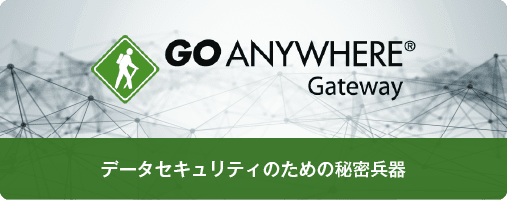 GoAnywhere Gateway データセキュリティのための秘密兵器